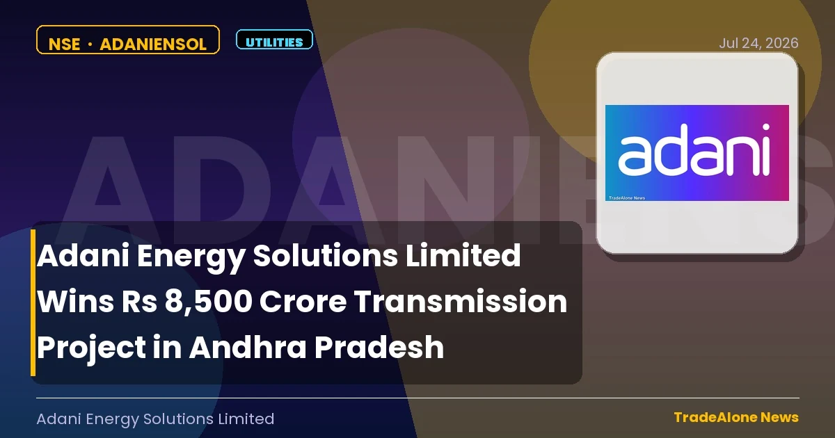 Adani Energy Solutions Limited Adaniensol Rs 8,500 Crore Transmission Project