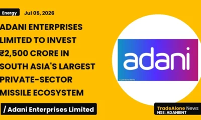 Adani Enterprises Limited Adanient ₹2,500 Crore Missile Ecosystem