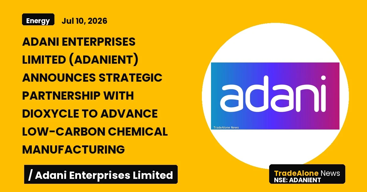 Adani Enterprises Limited Adanient Q2 FY26 Partnership