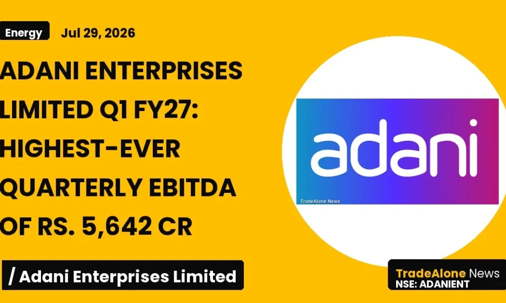Adani Enterprises Limited Q1 FY27 Results