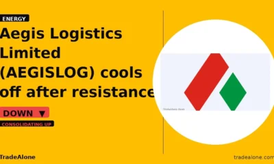 Aegis Logistics Limited AEGISLOG pulls back from breakout highs