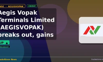 Aegis Vopak Terminals Limited AEGISVOPAK breaks out