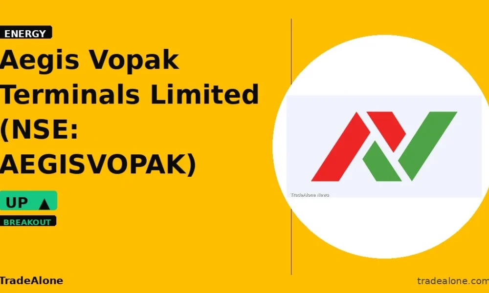 Aegis Vopak Terminals Limited AEGISVOPAK breaks out