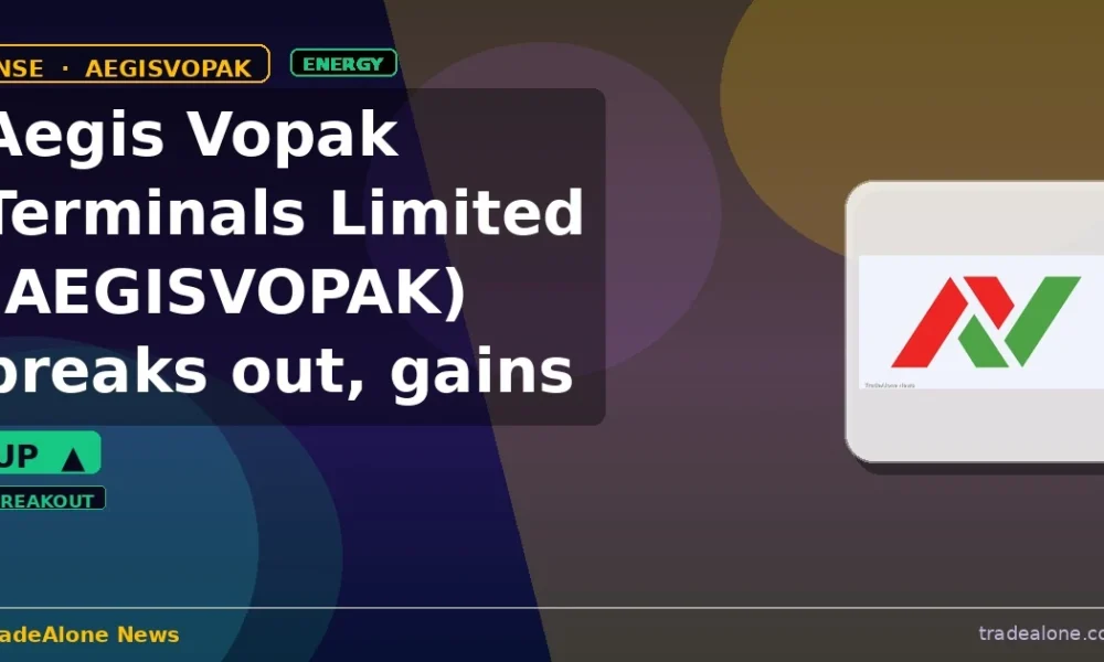 Aegis Vopak Terminals Limited AEGISVOPAK breakout