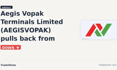 Aegis Vopak Terminals Limited AEGISVOPAK pullback after breakout