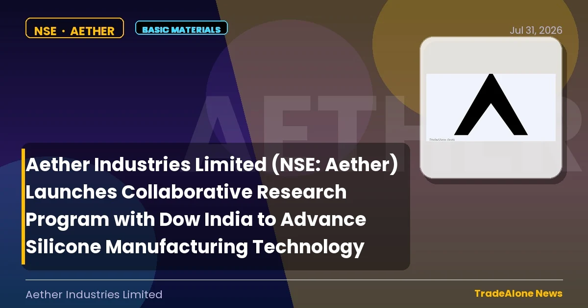 Aether Industries Limited NSE Aether Q2 FY27 Research Program