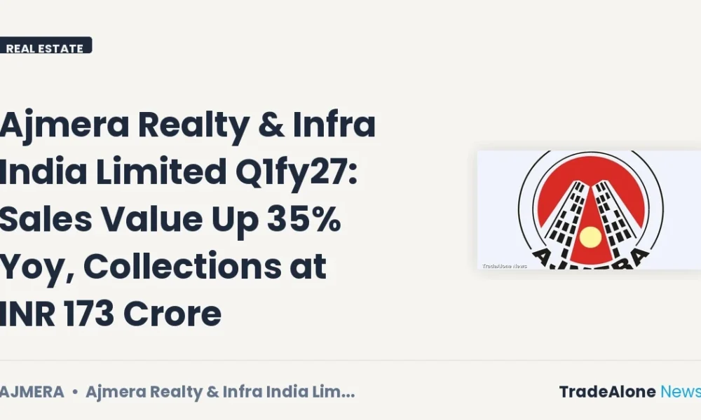 Ajmera Realty & Infra India Limited Q1fy27 Sales