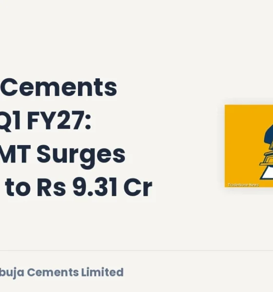 Ambuja Cements Limited Q1 FY27 Results