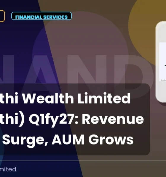 Anand Rathi Wealth Limited Anandrathi Q1fy27 Results