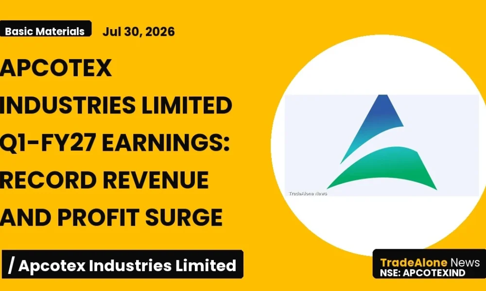 Apcotex Industries Limited Q1-fy27 Earnings