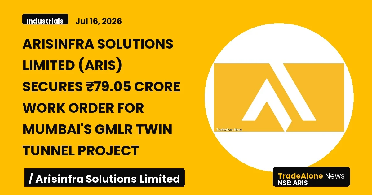 Arisinfra Solutions Limited NSE ARIS Work Order July 2026
