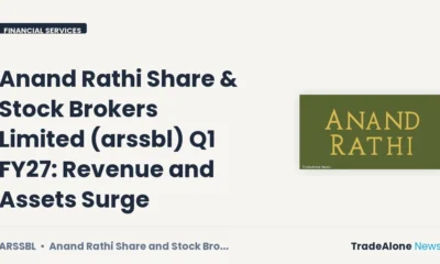 Anand Rathi Share and Stock Brokers Limited Arssbl Q1 FY27 Results