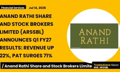 Anand Rathi Share and Stock Brokers Limited Arssbl Q1 FY27 Results
