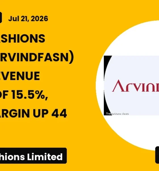 Arvind Fashions Limited Arvindfasn Q1 FY27 Results