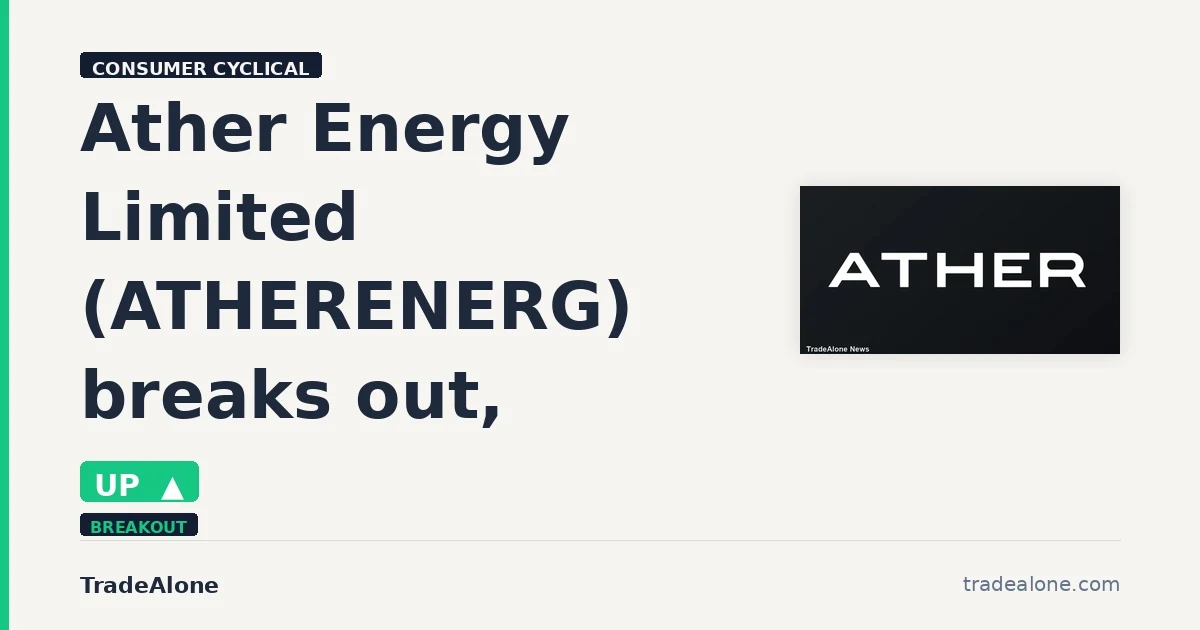 Ather Energy Limited ATHERENERG breakout