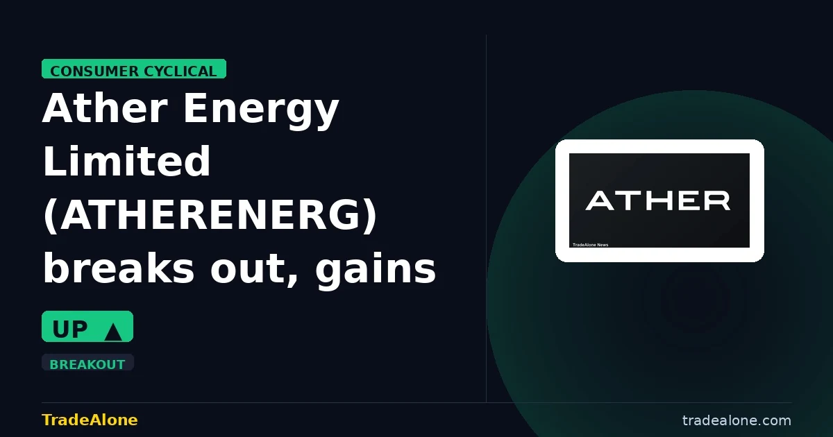Ather Energy Limited ATHERENERG breakout