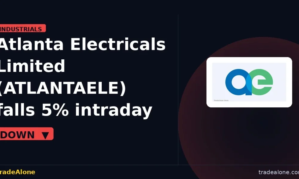 Atlanta Electricals Limited ATLANTAELE stock fall