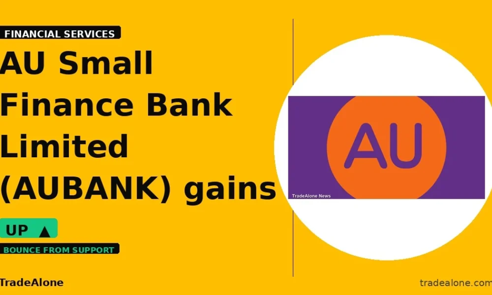AU Small Finance Bank Limited AUBANK gains 5% intraday