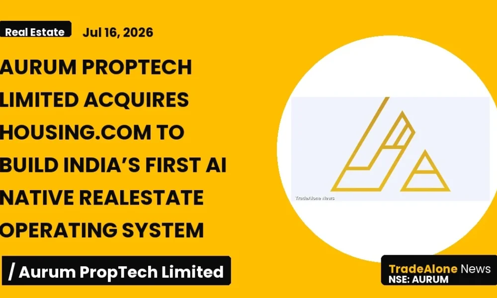 Aurum Proptech Limited AURUM Q3 FY26: Acquires Housing.com