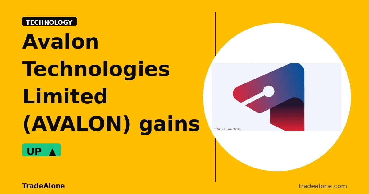 Avalon Technologies Limited AVALON gains 5% intraday