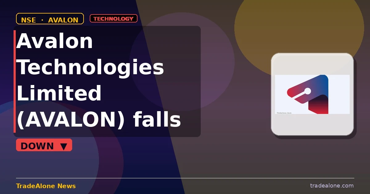 Avalon Technologies Limited AVALON stock move