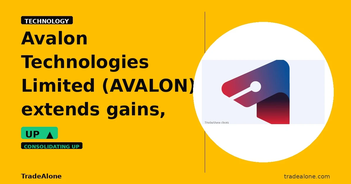 Avalon Technologies Limited AVALON extends gains