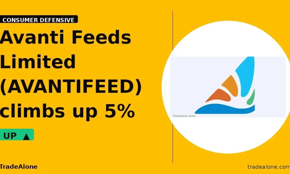 Avanti Feeds Limited AVANTIFEED intraday gains