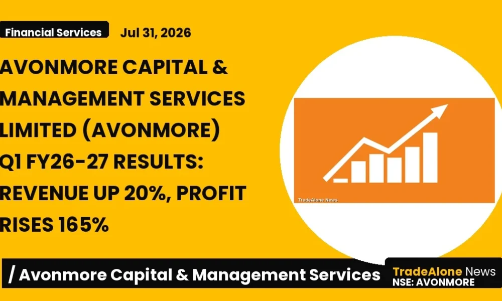 Avonmore Capital & Management Services Limited (avonmore) Q1 Fy26-27 Results