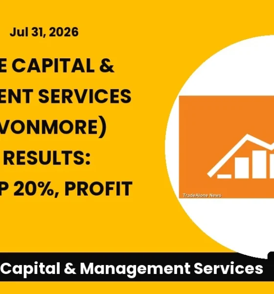 Avonmore Capital & Management Services Limited (avonmore) Q1 Fy26-27 Results