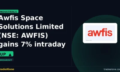 Awfis Space Solutions Limited NSE AWFIS gains 7%
