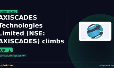 AXISCADES Technologies Limited NSE: AXISCADES intraday climb