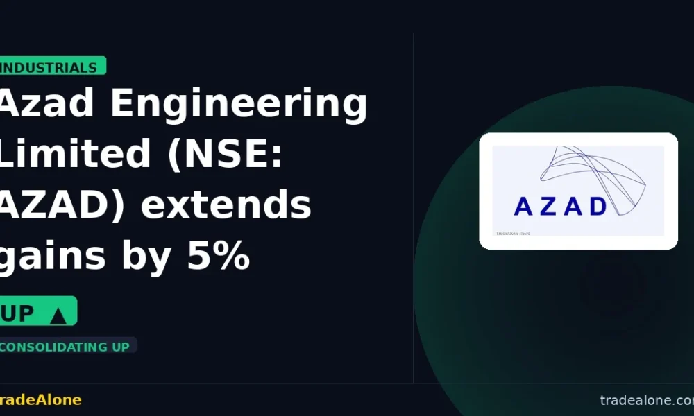 Azad Engineering Limited AZAD extends gains