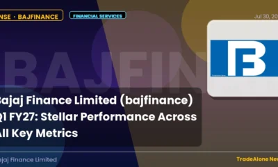 Bajaj Finance Limited Bajfinance Q1 FY27 Results