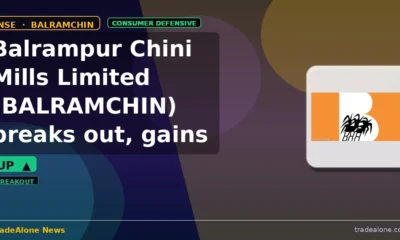 Balrampur Chini Mills Limited BALRAMCHIN breakout