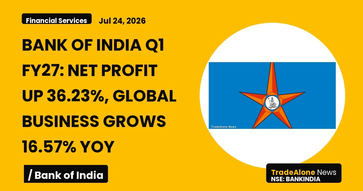 Bank of India Bankindia Q1 FY27 Results