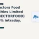 Mrs. Bectors Food Specialities Limited BECTORFOOD approaching resistance