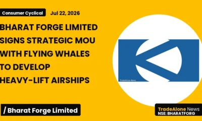 Bharat Forge Limited Bharatforg Strategic Partnership with Flying Whales