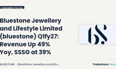 Bluestone Jewellery and Lifestyle Limited Bluestone Q1fy27