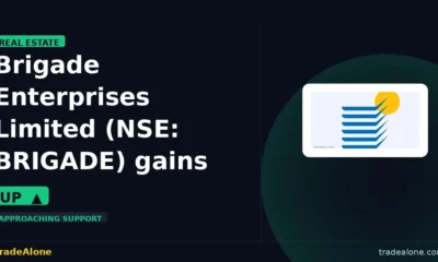 Brigade Enterprises Limited NSE BRIGADE gains