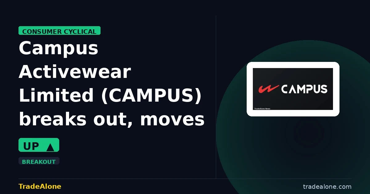 Campus Activewear Limited CAMPUS breaks out