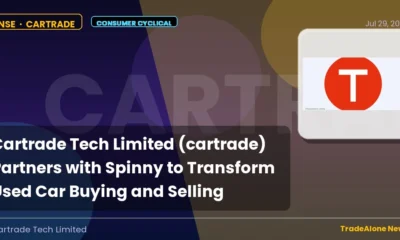 Cartrade Tech Limited Cartrade Partnership with Spinny July 2026