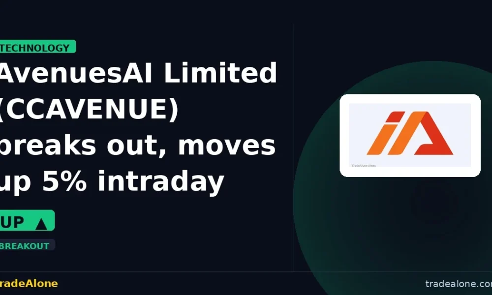 AvenuesAI Limited CCAVENUE breaks out