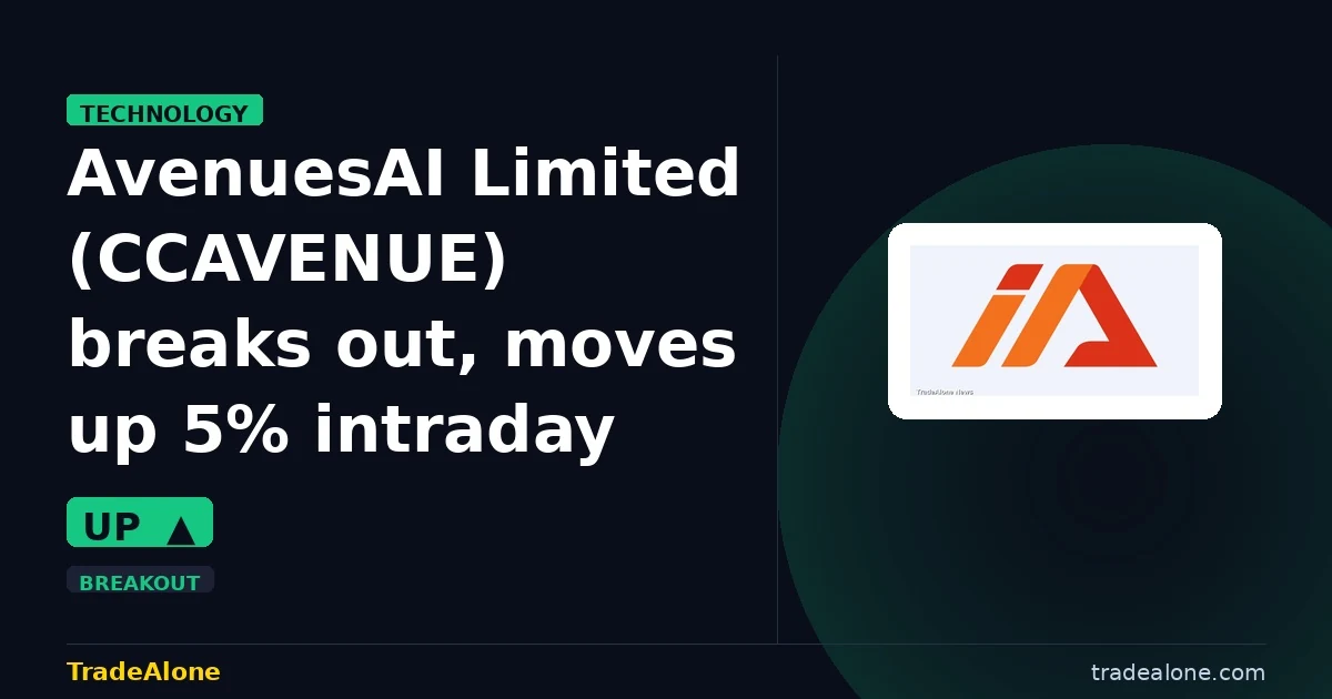 AvenuesAI Limited CCAVENUE breaks out