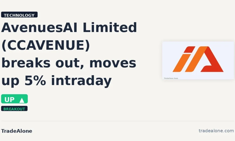 AvenuesAI Limited CCAVENUE breaks out