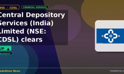 Central Depository Services (India) Limited NSE: CDSL clears resistance