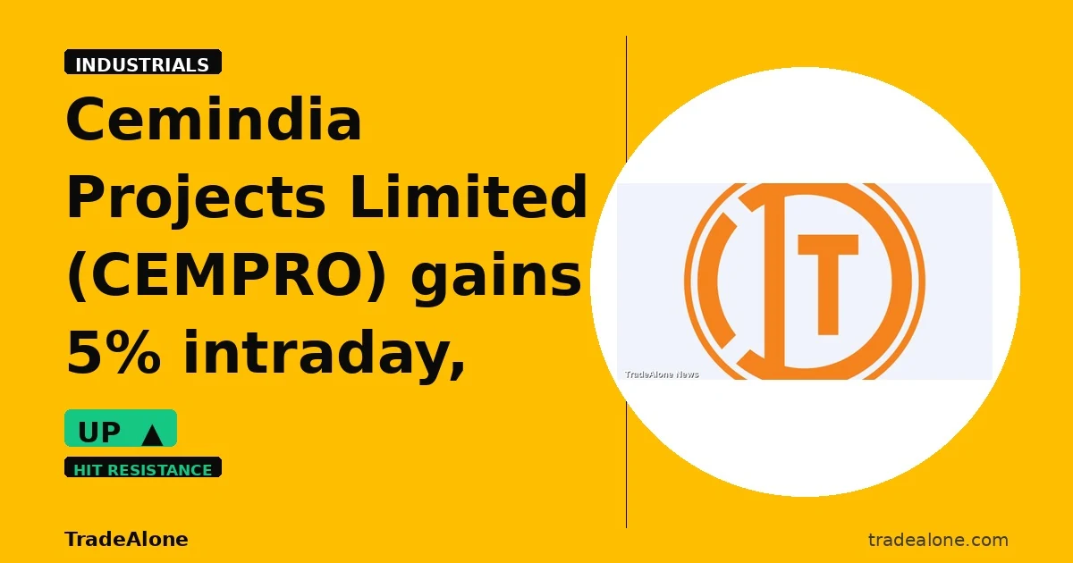 Cemindia Projects Limited CEMPRO tests resistance