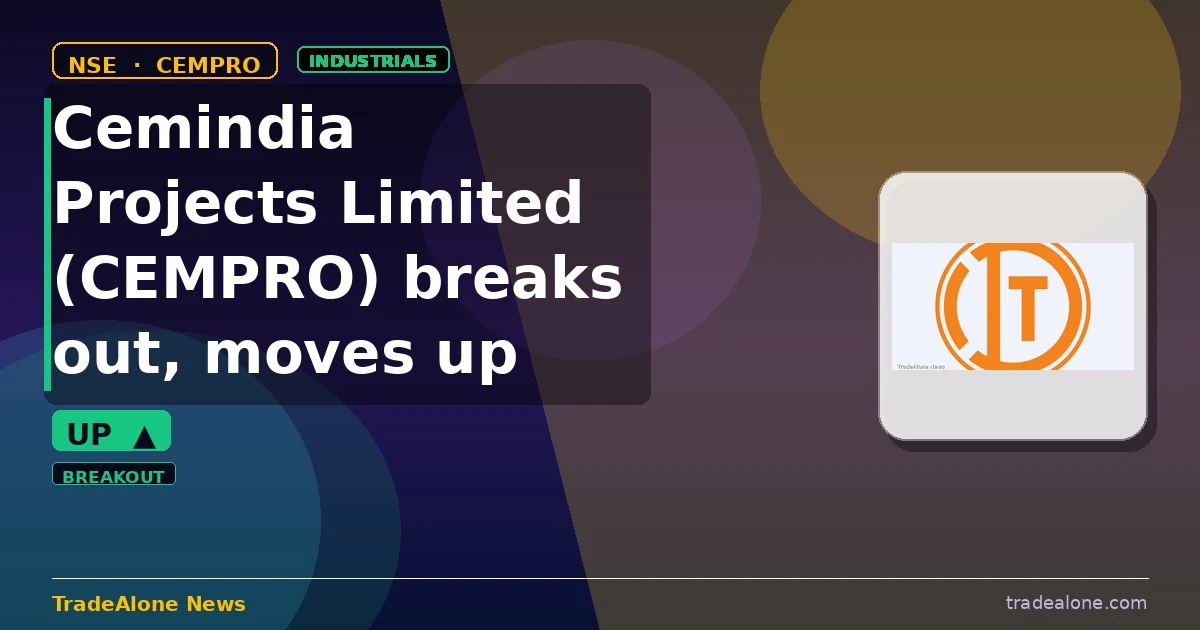 Cemindia Projects Limited CEMPRO breakout