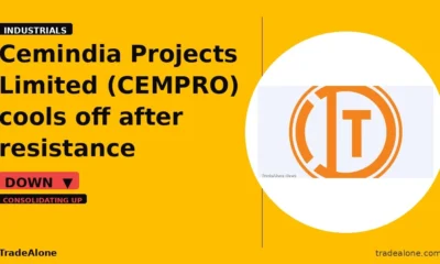 Cemindia Projects Limited CEMPRO pullback post-breakout