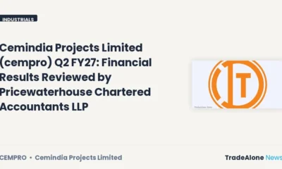 Cemindia Projects Limited Cempro Q2 FY27 Results