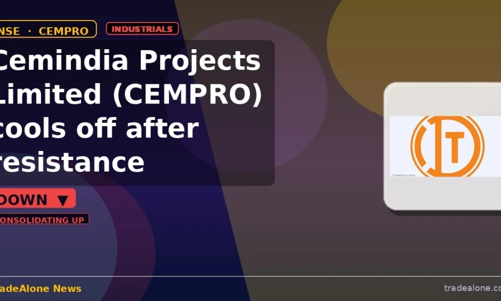 Cemindia Projects Limited CEMPRO pullback post-breakout